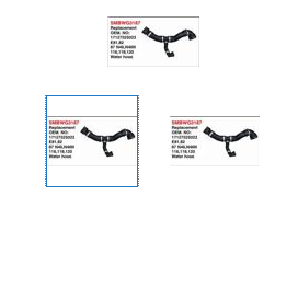 BMW 1 SERIES E87 WATER HOSE INLET RADIATOR 118/120 25023 04-10