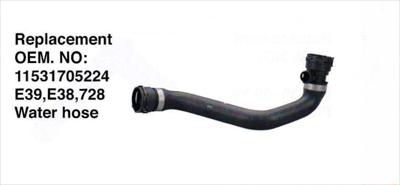 BMW 5 SERIES E39 WATER HOSE OUTLET RADIATOR 2.3/5/8/3.0 05224 A GRADE, 96-02