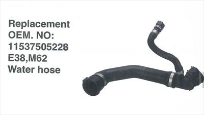 BMW 5 SERIES E39 WATER HOSE INLET RADIATOR 4.0 05228 96-02