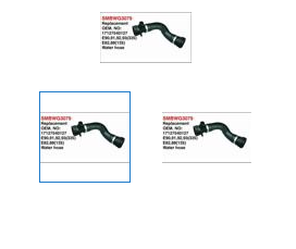 BMW 3 SERIES E90 WATER HOSE INLET RADIATOR 335/N54 40127 05-11