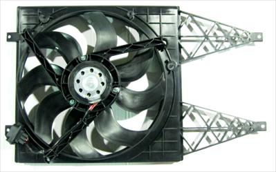VW POLO VIVO 1 FAN ASSEMBLY, RADIATOR 1.4/1.6 1FAN E3 10-18 >POLO MK2