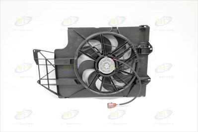 VW TRANSPORTER/CARAVELLE T5 FAN ASSEMBLY, RADIATOR-AIRCONDITION, 1.9D/2.5D 1FAN 04-15