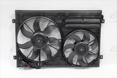 VW TOURAN FAN ASSEMBLY, RADIATOR+AIRCONDITION, 1.4T/2.0D E3 10-15 >GOLF MK5 >GOLF MK6 >A3 MK2 >TIGUAN MK1 >PASSAT MK7 >PASSAT MK8 >CC >JETTA MK5